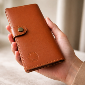 Long Leather Wallet
